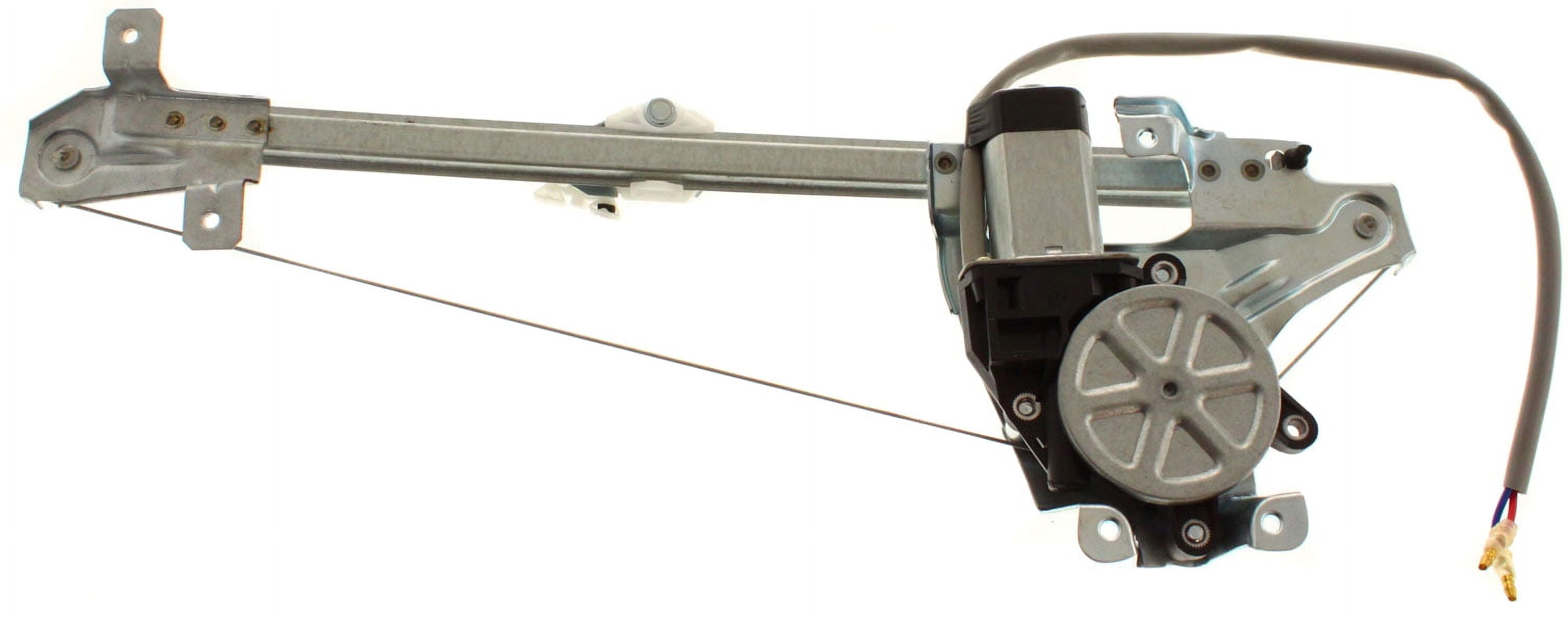 Window Regulator For 1999-2009 Saab 9-5 Rear, Left Driver Sedan Wagon Power With Motor