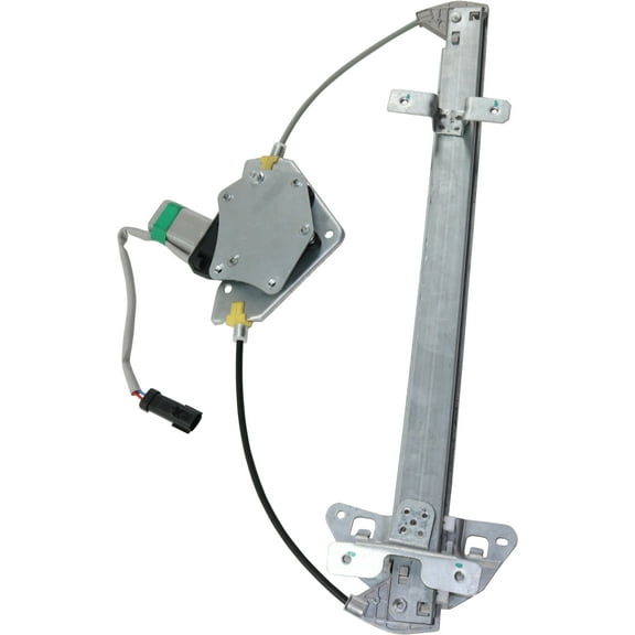 Window Regulator For 2000-2001 Dodge Dakota 1998-2001 Durango Rear, Left Driver Power With Motor