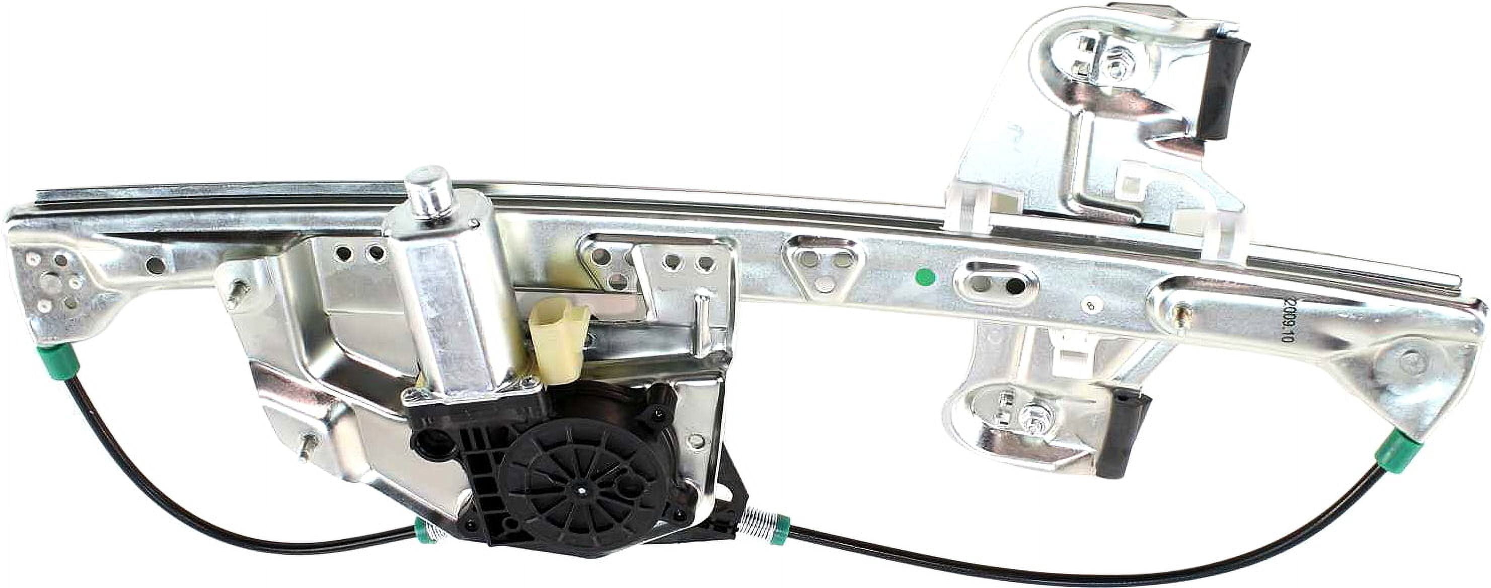 Window Regulator For 2000-2005 Cadillac DeVille Rear, Left Driver Sedan Power With Motor