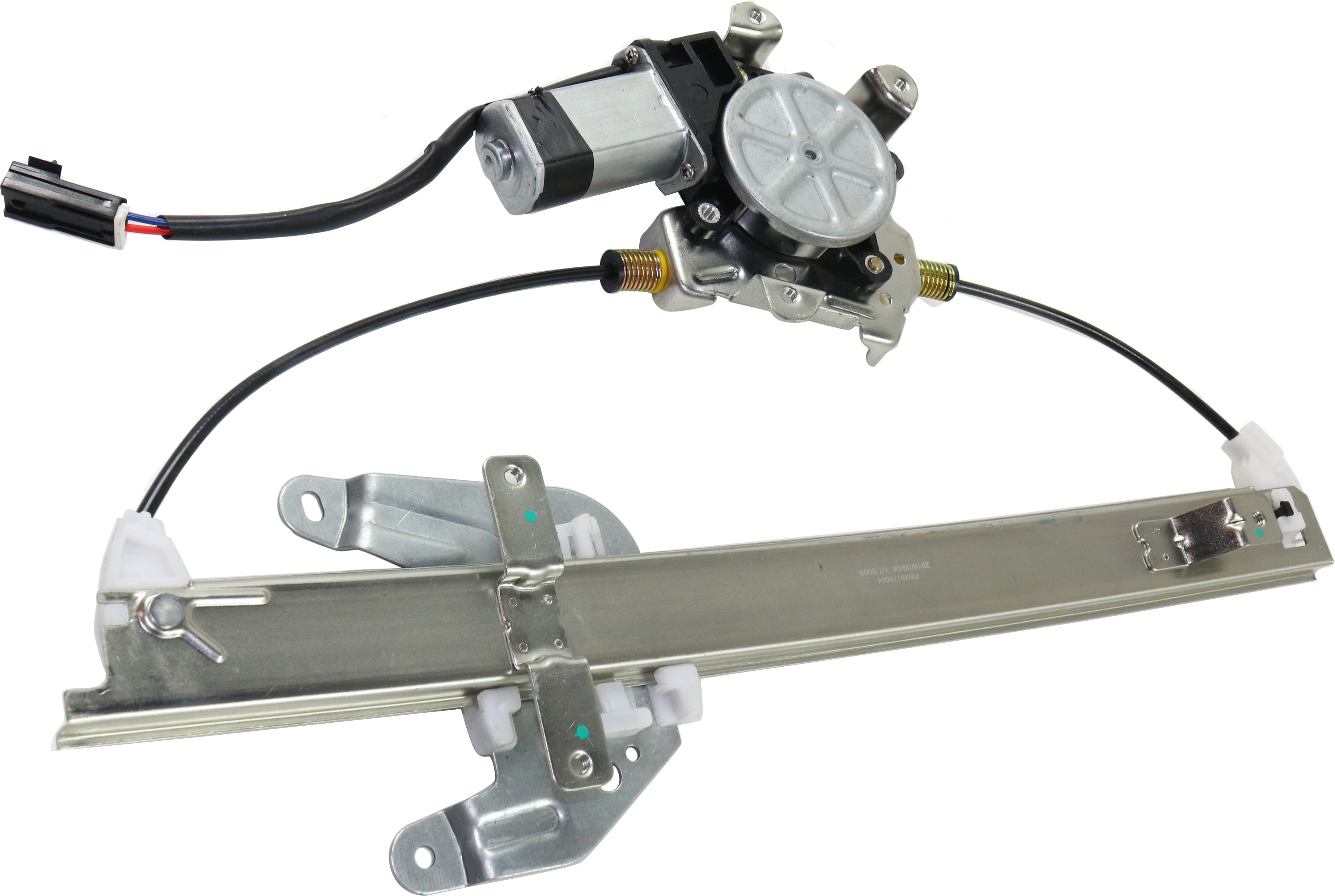 Window Regulator For 2001 Nissan Frontier 2000-2004 Xterra Rear, Left Driver Power With Motor