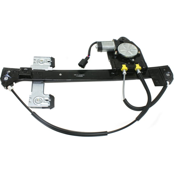 Window Regulator For 2002-2009 Chevrolet Trailblazer GMC Envoy Rear, Right Passenger Power With Motor