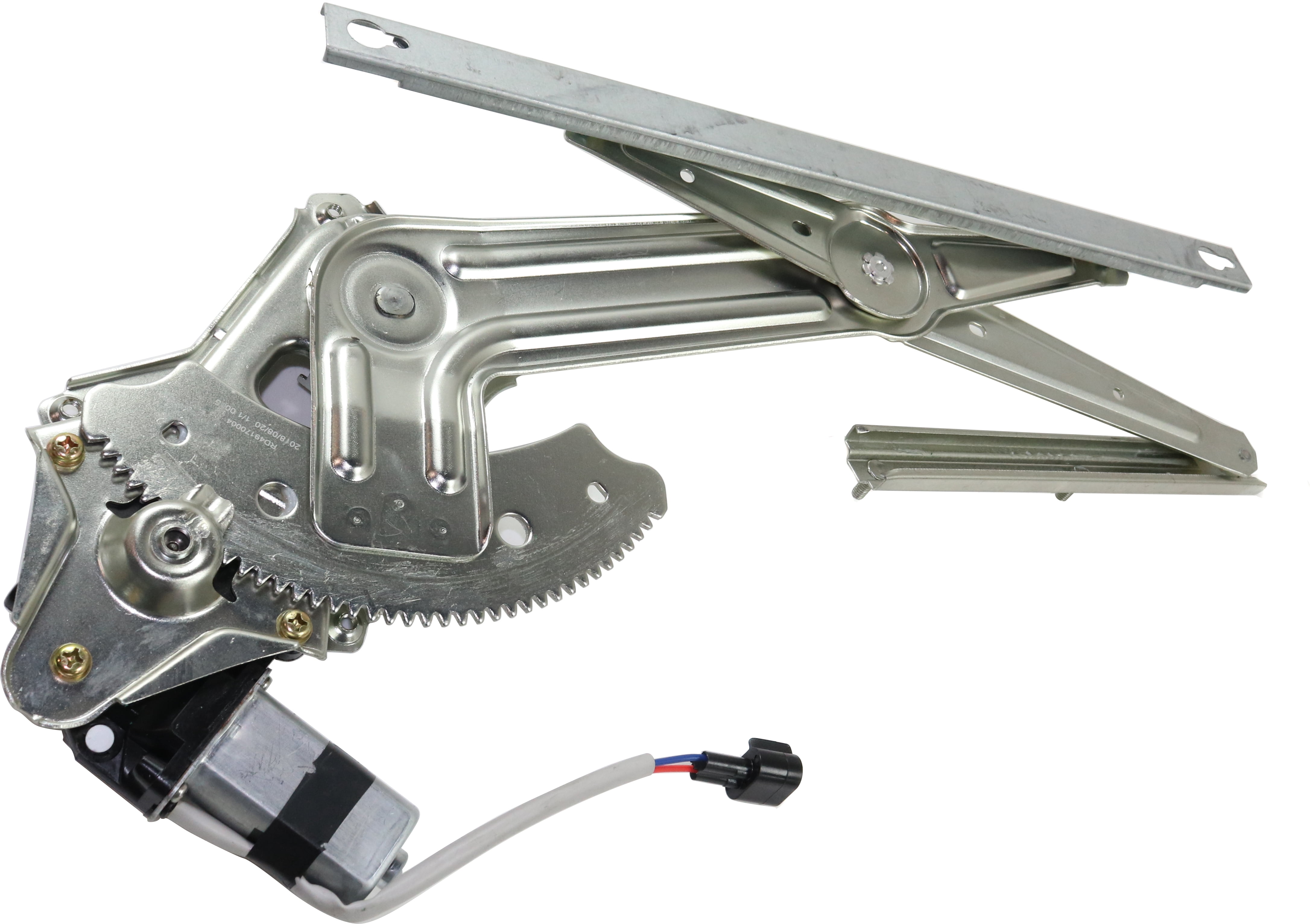 Window Regulator For 2003-2009 Dodge Ram 3500 2500 Rear, Left Driver Crew Cab Pickup Power With Motor