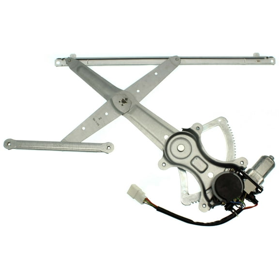 Window Regulator For 2004-2006 Toyota Tundra 2001-2007 Sequoia Front, Left Driver Crew Cab Pickup Power With Motor