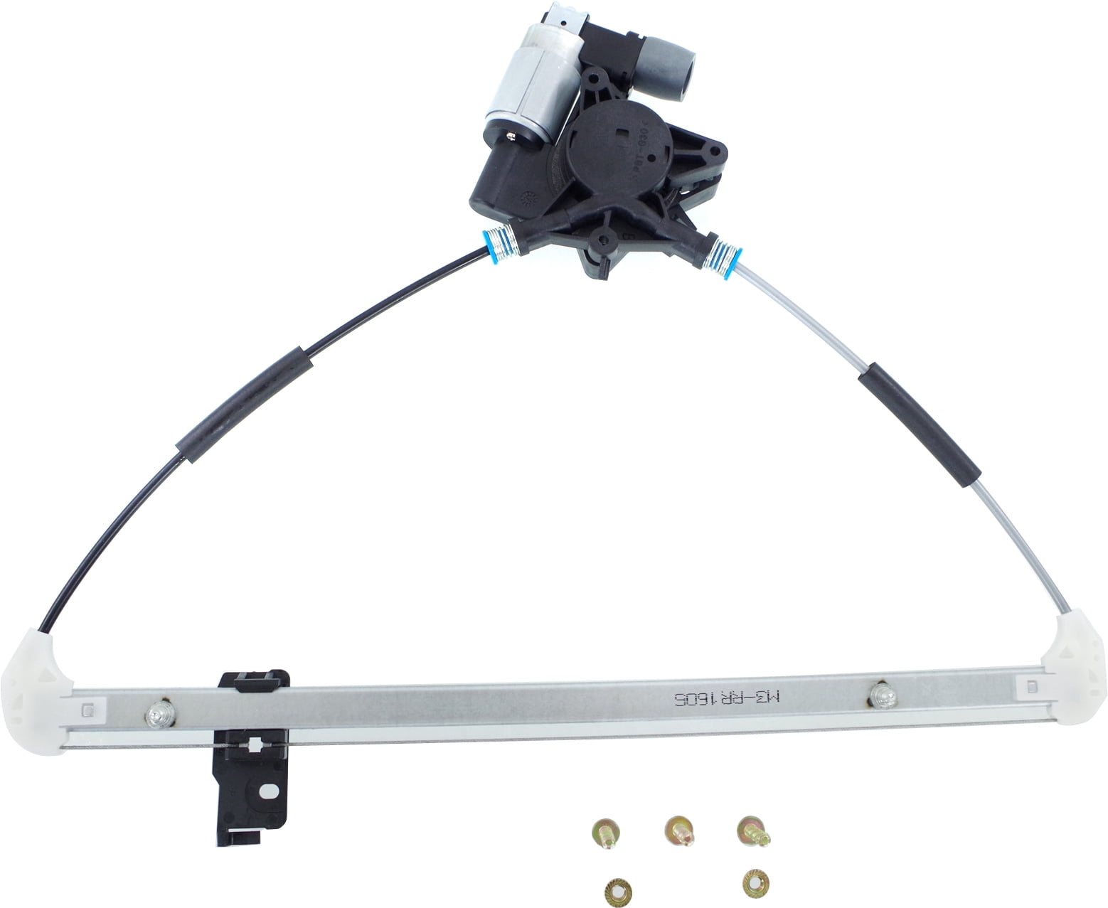 Window Regulator For 2004-2009 Mazda 3 2009 Sport Rear, Right Passenger Sedan Hatchback Power With Motor