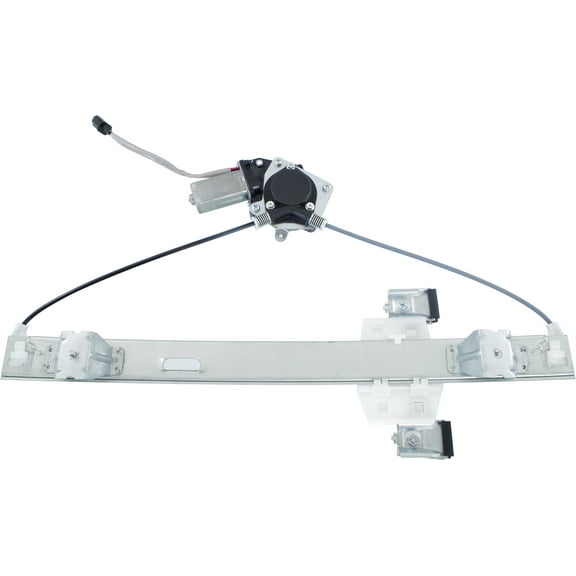 Window Regulator For 2004-2014 Ford F-150 Rear, Left Driver Extended Cab Pickup Power With Motor