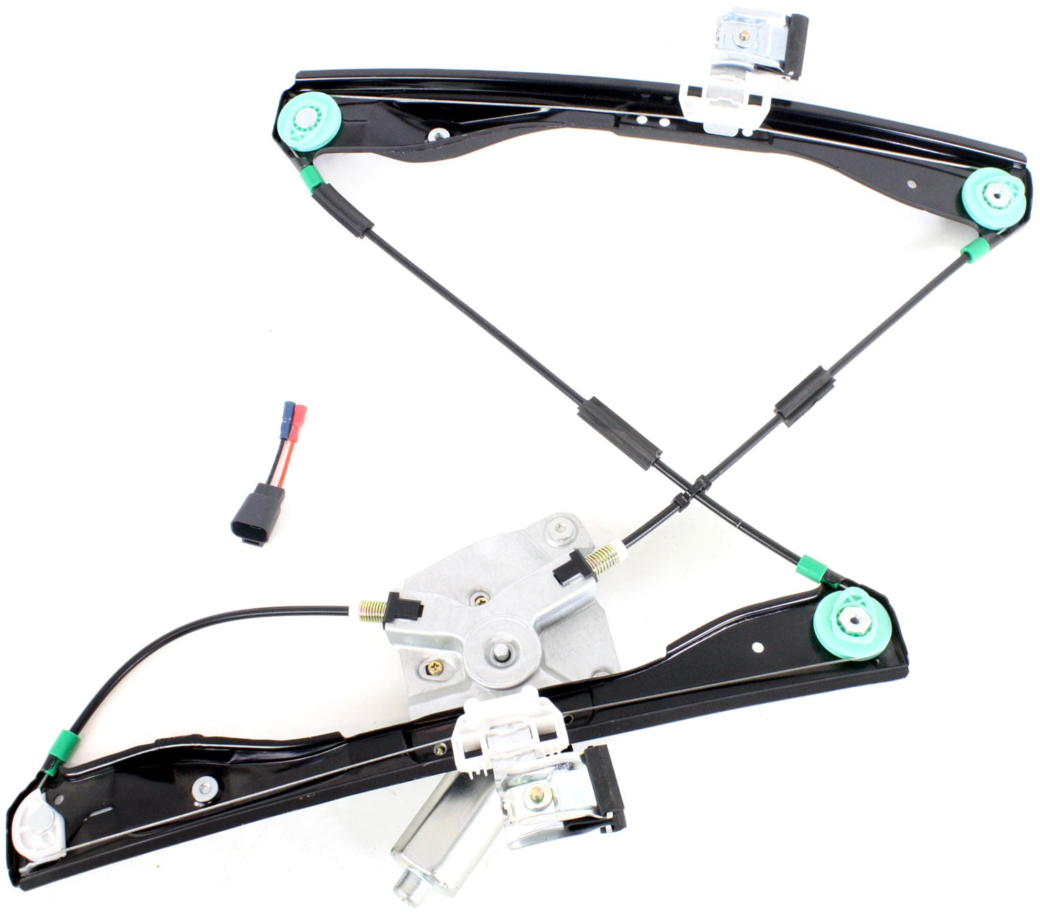 Window Regulator For 2005-2010 Pontiac G6 Front, Right Passenger Sedan Power With Motor