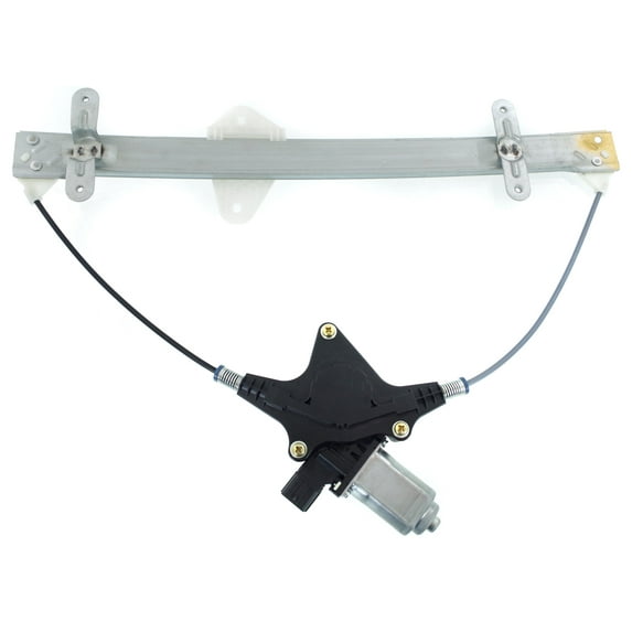 Window Regulator For 2006-2014 Honda Ridgeline Rear, Left Driver Power With Motor