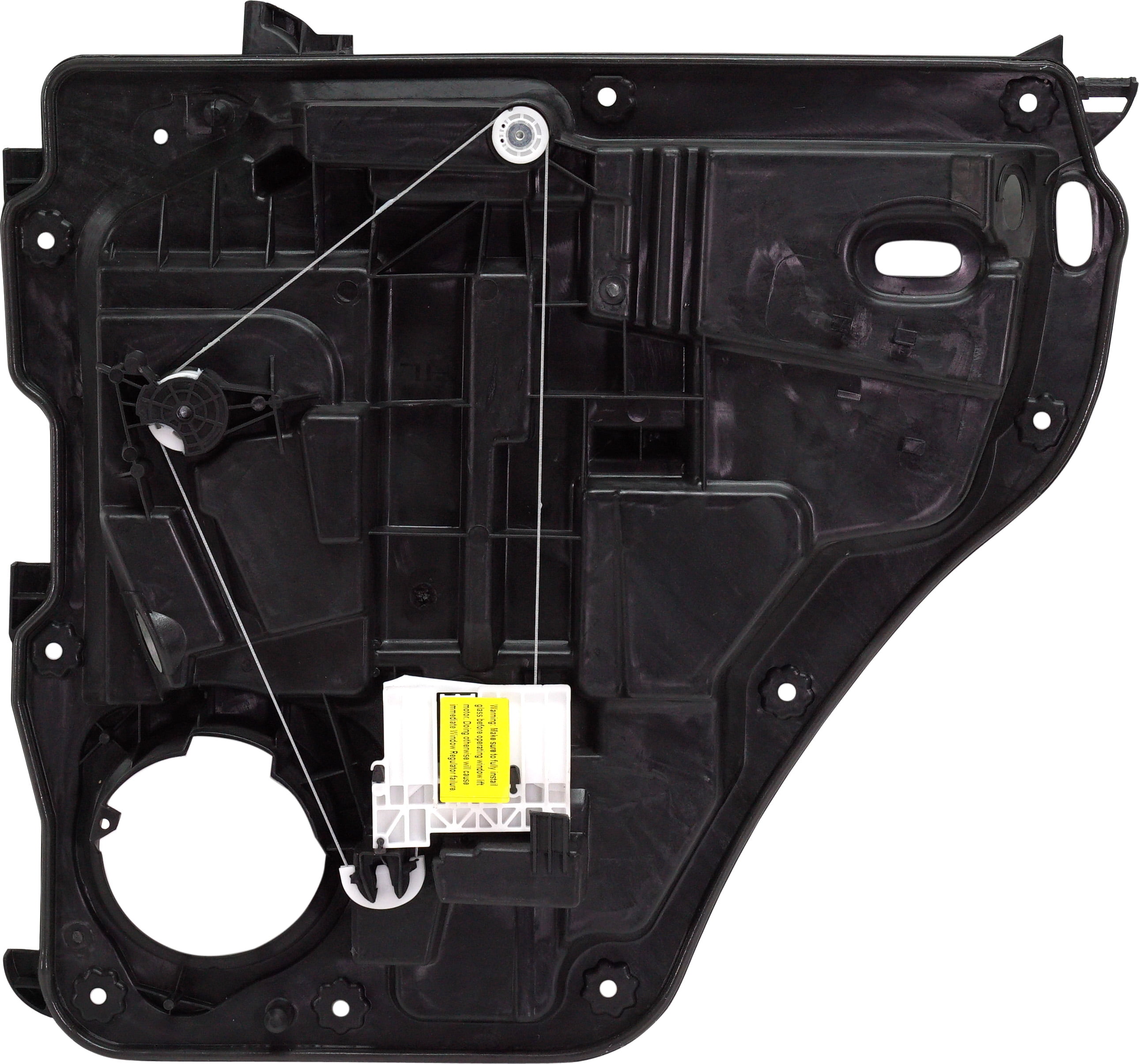 Window Regulator For 20072011 Dodge Nitro Rear, Left Driver Power With Motor