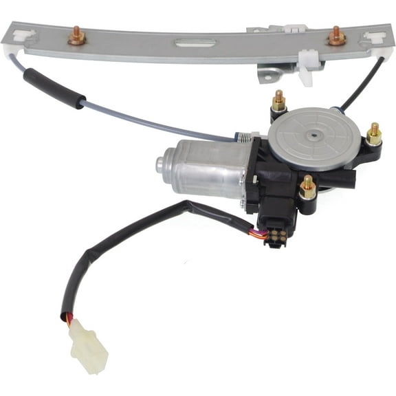 Window Regulator For 2008-2012 Ford Escape 2008-2011 Mercury Mariner Rear, Left Driver Power With Motor