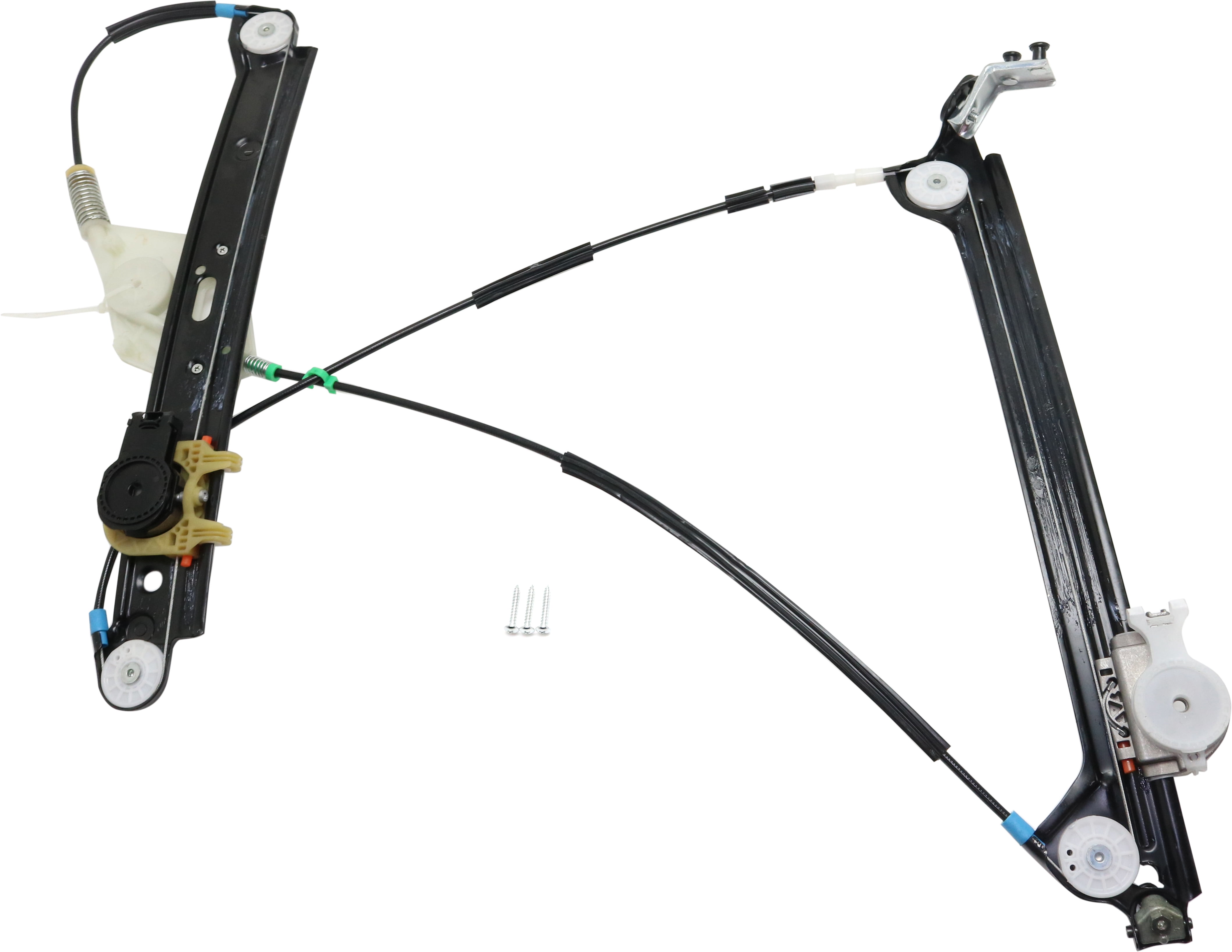 Window Regulator For 2008-2013 BMW 128i 2013 135is Front, Right Passenger Power