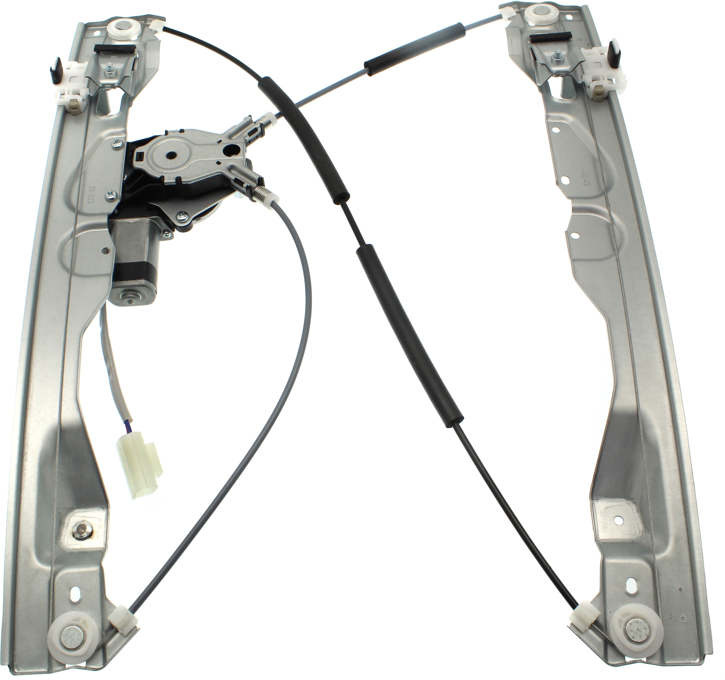 Window Regulator For 2009-2014 Ford F-150 Rear, Right Passenger Crew Cab Pickup Power With Motor
