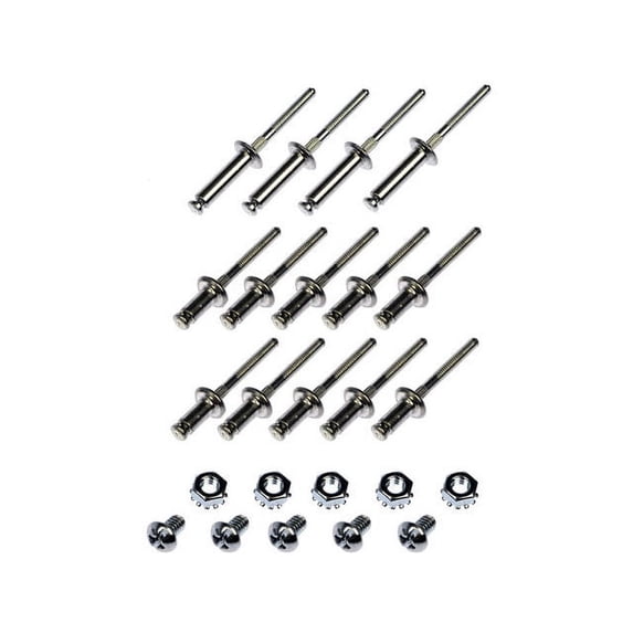 Window Regulator Hardware Kit - Compatible with 1986 - 1994 Pontiac Sunbird 1987 1988 1989 1990 1991 1992 1993