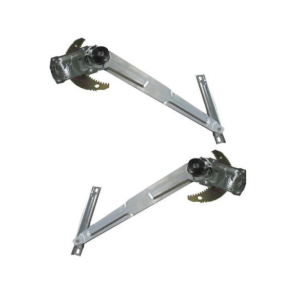 Window Regulator Set 2 Piece - Compatible with 1989 - 1995 Toyota Pickup 1990 1991 1992 1993 1994