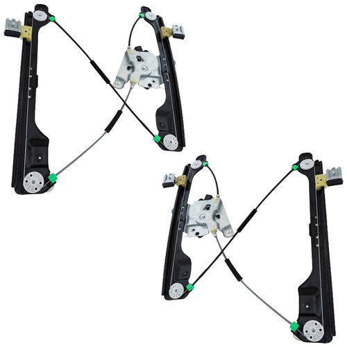 Window Regulator Set For 2010-2015 Cadillac SRX 2011 Saab 9-4X Front Left Right