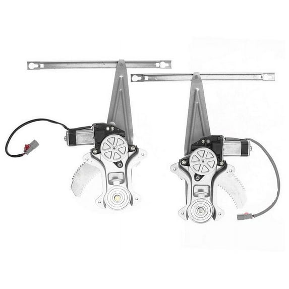 Window Regulator and Motor Kit 2 - Compatible with 1998 - 2002 Honda Accord Sedan 4-Door 1999 2000 2001