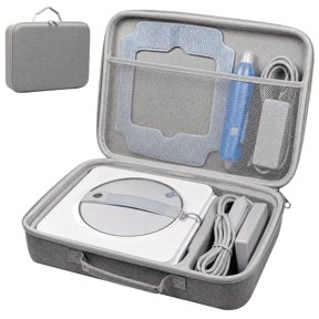 Window Robot Storage Case for Mini/Mini 2 Large Capacity EVA Window Cleaning Robot Holder Case with Handle and Mesh Pocket for Home Travel
