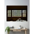 thumbnail image 1 of Window Scape Poster Wall Art, Modern Wall Decor For Living Room Bedroom, 8x12 UNFRAMED, 1 of 3