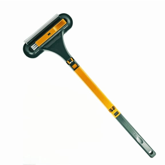 Window Screen Cleaning Brush,2 in 1 Window Screen Cleaner Tool with Ergonomic Grip, Dual-Sided Cleaning Head for Dust, Dirt, and Water Removal on Screens & Windows 1PC Yellow