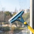 thumbnail image 1 of Window Screen Cleaning Brush,2 in 1 Window Screen Cleaner Tool with Squeegee,Mesh Screen Cleaner,Multi-Purpose Cleaning Brush for Patio, Door, Porch Screens, 1 of 6