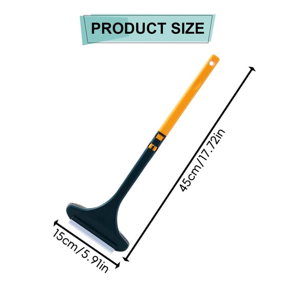Window Screen Cleaning Brush With Squeegee Mesh Cleaner Tool