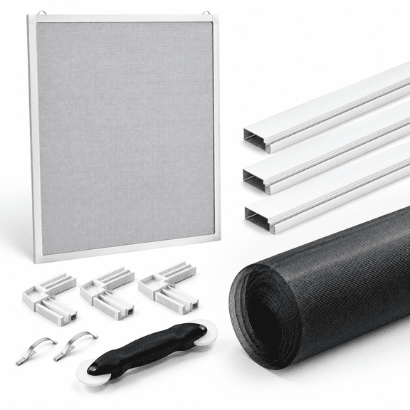 Window Screen Kit Adjustable Frame