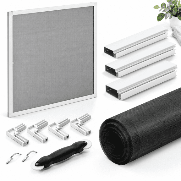 Window Screen Kit Adjustable Frame