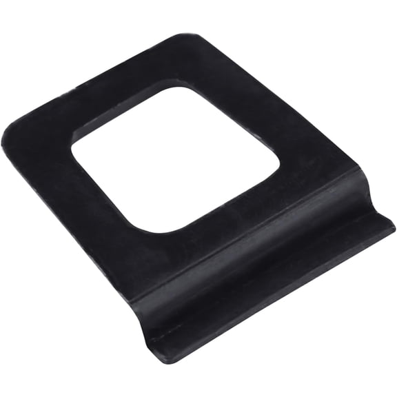 Window Screen Lift Tabs - Hollow, Universal, Black Plastic Pull Tabs (30 Pack)