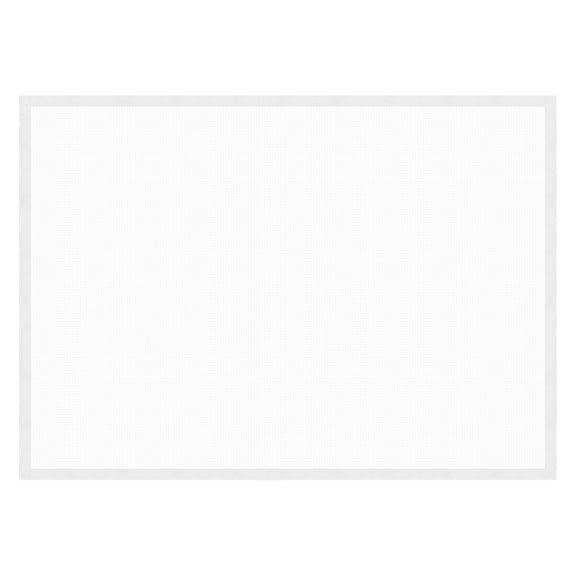 Uxcell Window Screen Mesh, 47" x 59" DIY Fiberglass Netting Mesh White Frame with Hook and Loop Adhesive Edging