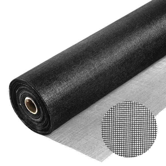 Window Screen Mesh,57 inch x 100 feet Fiberglass Window Screens Roll, Insect Screen Door Mesh,Easy to Cut Fiberglass Replacement Mesh for Windows,Pool,Porch and Patio Screen