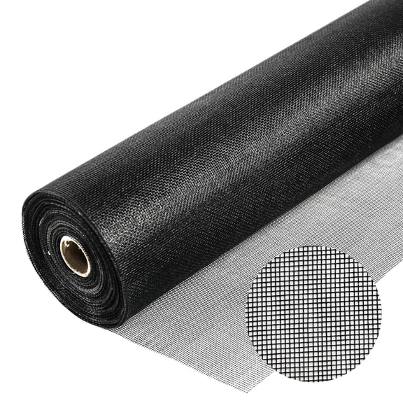 Window Screen Mesh,57 inch x 100 feet Fiberglass Window Screens Roll, Insect Screen Door Mesh,Easy to Cut Fiberglass Replacement Mesh for Windows,Pool,Porch and Patio Screen
