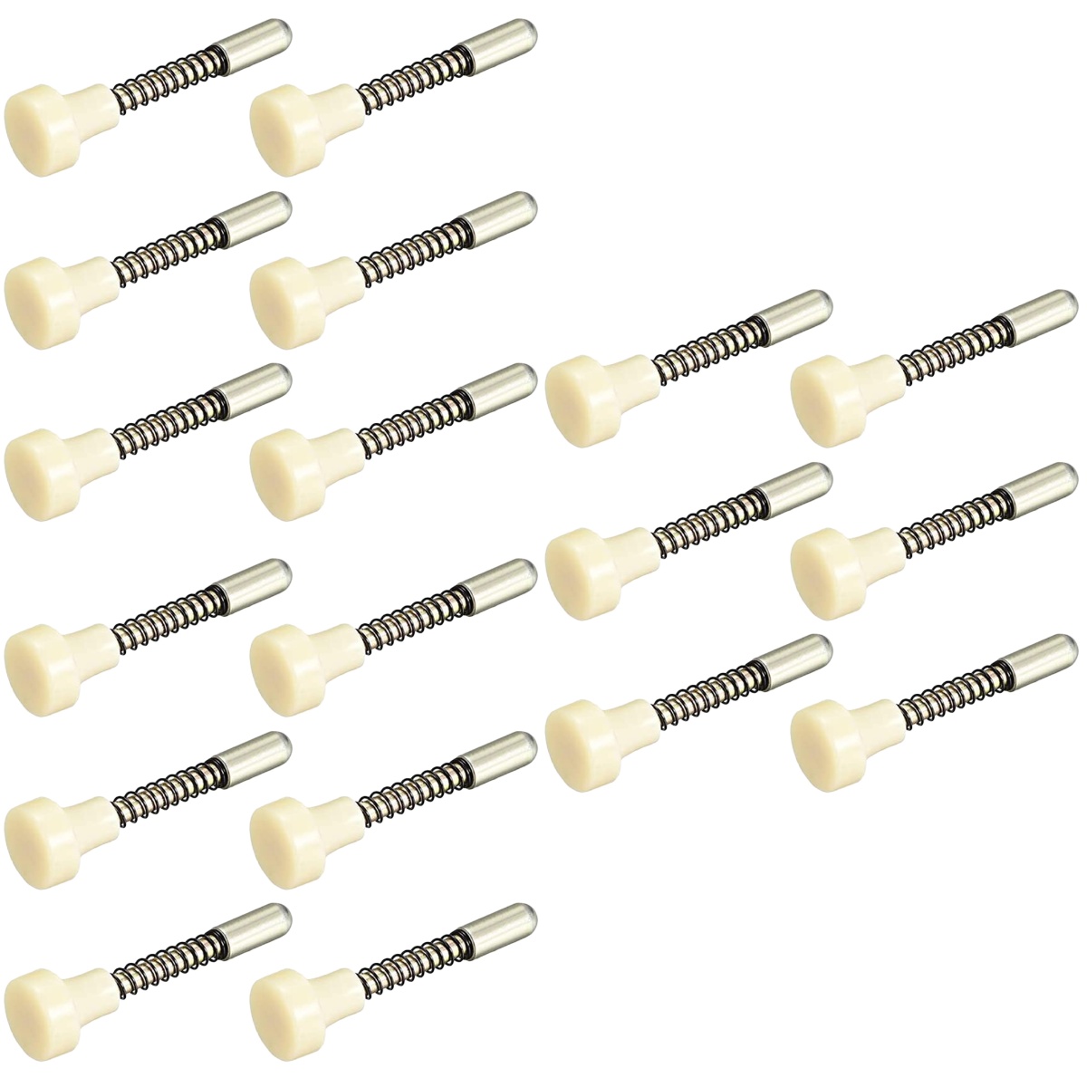 Window Screen Plunger Pin Crib Latch Bed Spring Latches for Cage Easy