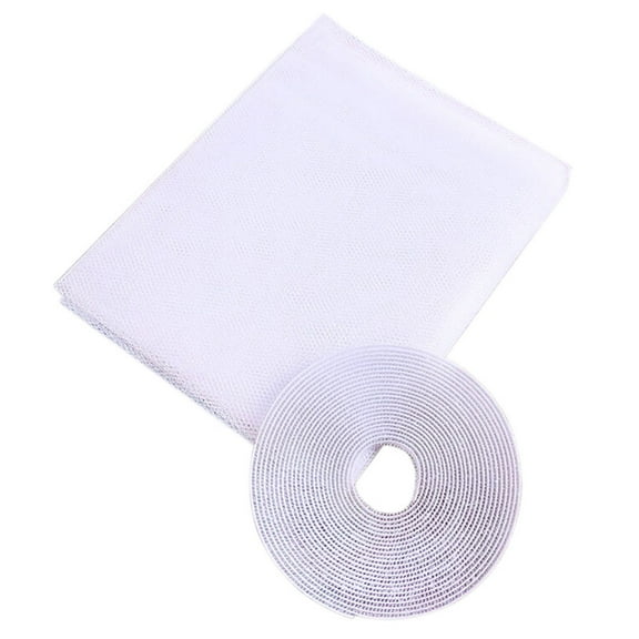 Window Screen, Premium Polyester Fiber Mesh, Reusable And Adjustable, Keeps Bugs Out While Letting Fresh Air In (1.5*2m)