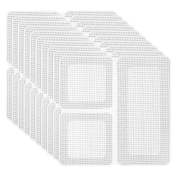 Window Screen Repair Kit, 10Pack Gray Screen Repair Kit, Fiberglass Screen Tape Mesh Repair Repair, 4"x 2"(10cm x 5cm)