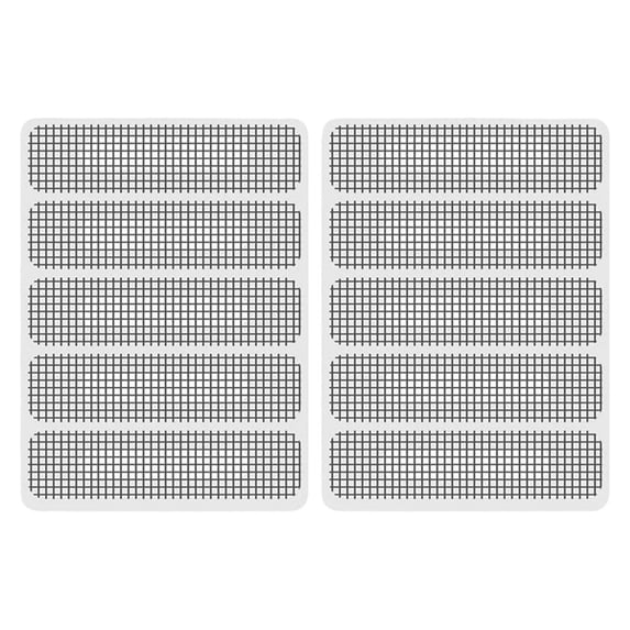 Window Screen Repair Patch Kits, Fly Screen Net Repair Net, Self Adhesive Screen Repair Tape Fiberglass Mesh Screens Repair Tape Replacement Patches for Windows Doors Tent Net(Black-2pcs,3.4x2.3")