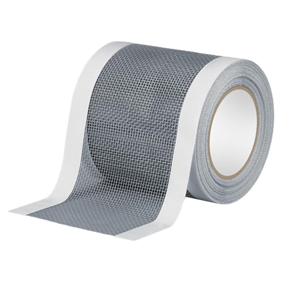 Window Screen Repair Tape, 2.8in x 16Ft Fiberglass Mesh Tape, Strong Adhesive Screen Patch Roll, Practical Self-Adhesive Repair Kit for Damaged Window and Door Net, Easy to Use Home Repair Supply