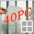 thumbnail image 1 of Window Screen Repair Tape 40 Pcs Clearance Items 4x4 Inch Screen Repair Kit Screen Tape Mesh Repair Net Self-Adhesive Screen Patch Repair Kit Screen Window Sticker for Holes Tears, 1 of 7