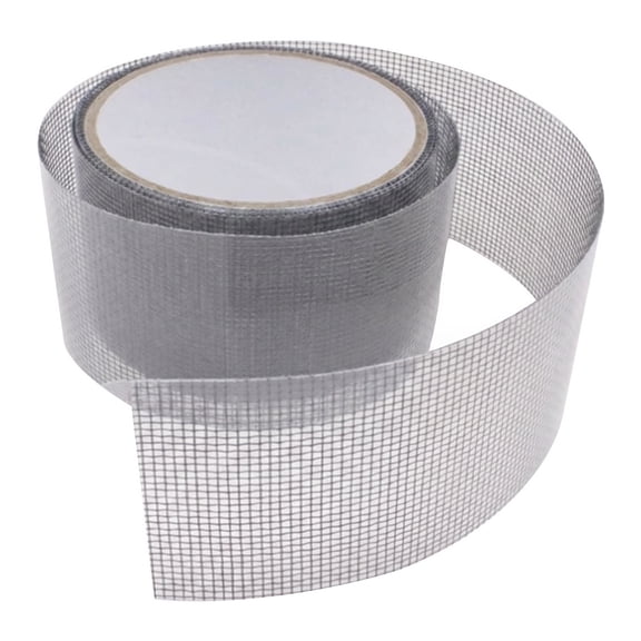 Window Screen Repair Tape, Fiberglass Mesh Patch for Screen Doors & Windows