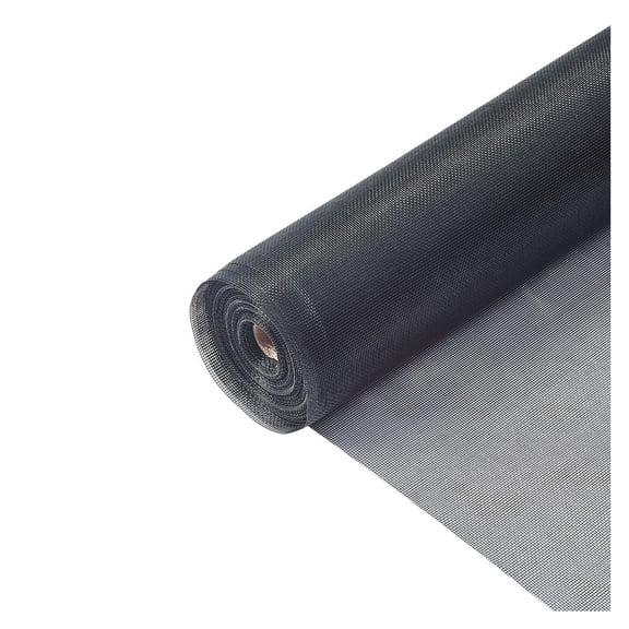Window Screen Replacement 100ft x 48in, Fiberglass Mesh Roll - DIY Repair Kit for Windows & Doors, Durable, Washable, Fire-Resistant, 18x16 Weave