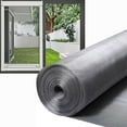 thumbnail image 1 of Window Screen Replacement, 39.37" x 59.05" Durable Windows Door Fiberglass Screen Mesh DIY Adjustable Screen Replacement for Patio Entry Porch Screen Mesh Curtain Net Grey, 1 of 10