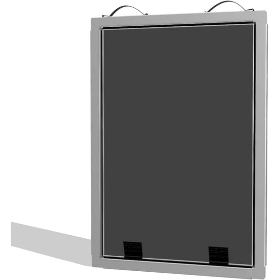 Window Screen Replacement Kit, 36", 48" and 60" Window Frames, White or Bronze, with Screen Mesh Roll. Easy Installation!