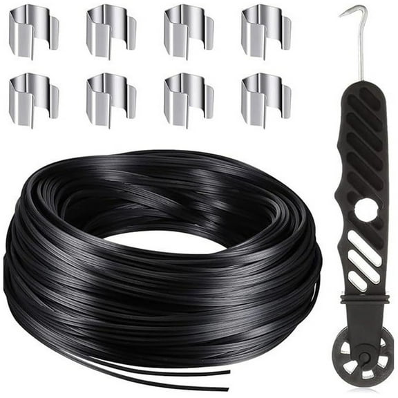 Window Screen , Screen Repair Kit with Bearing & Removal Hook & Screen