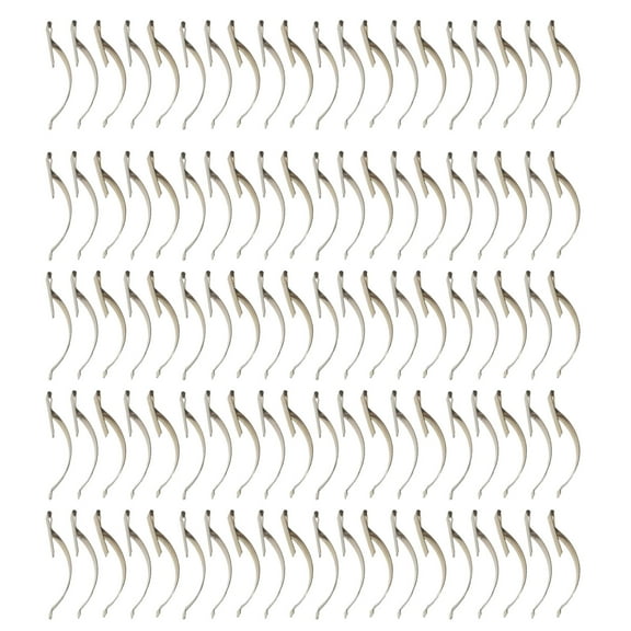 Window Screen Securing Clips Flat Steel Tension Spring Window Screen Corner Clips set for Easy Installation & Stability