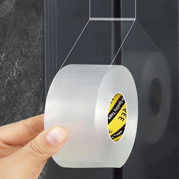 Window Seal Strip Tape for Winter Clear, 1-3/8in x 32.8FT, Weather Stripping Sealing Insulation Windows and Door, Frame Sealer Draft Blocker Doors Seals Strips, 0.5mm Thick