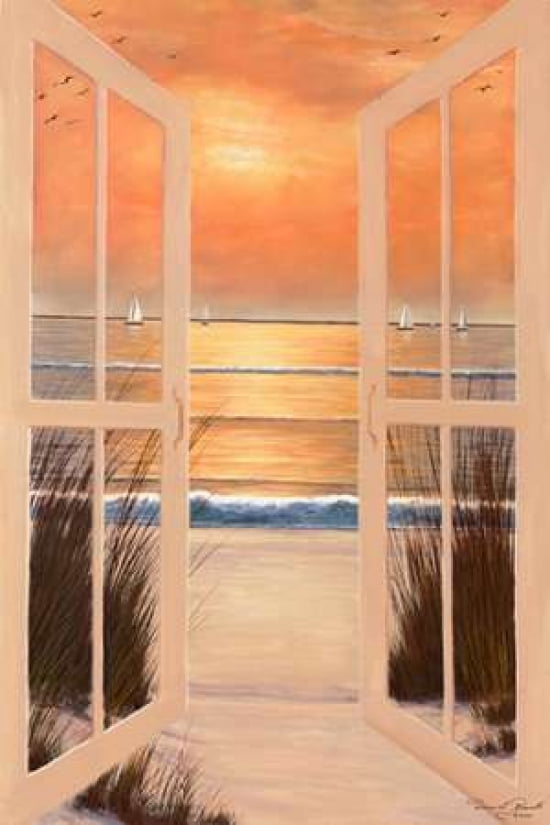 Window Seat Canvas Art - Diane Romanello (12 x 18)