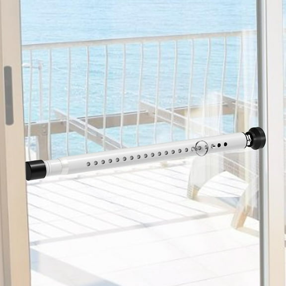 Window Security Bars Inside Adjustable 18 to 51 Inch Sliding Door Security Bar