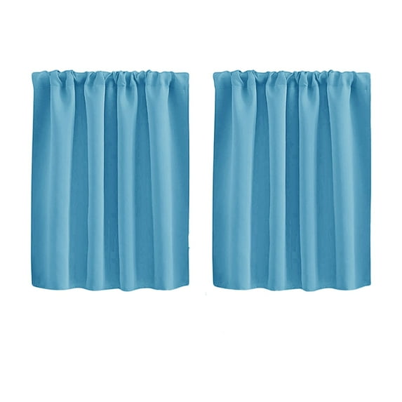 Window Short Curtains High Density Material Half Length Curtains, Crafted From Premium High-Density Fabric For Light Blocking And Privacy Protection, For Small Spaces Bedroom