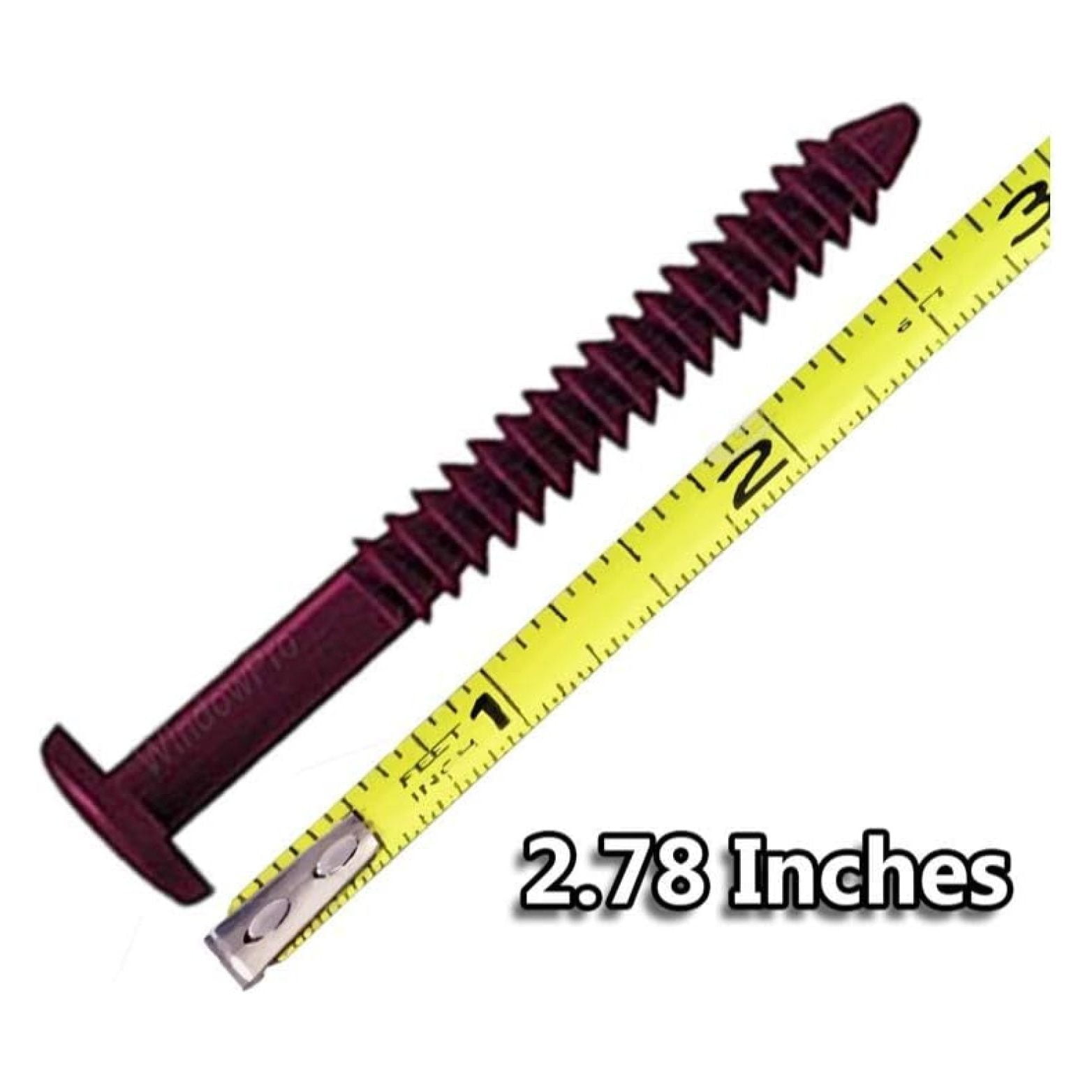 Window Shutters Panel Peg Lok Pin Pegs Screws Spikes 3 inch 32 Pack