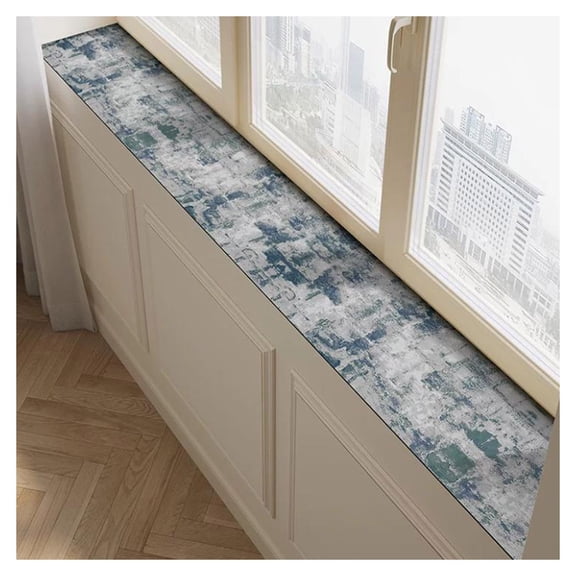 Window-Sill Protector, Dustproof Waterproof Non-slip Bay Window Cushion Seat Pad,Cuttable for Patio Living Room Bedroom Home