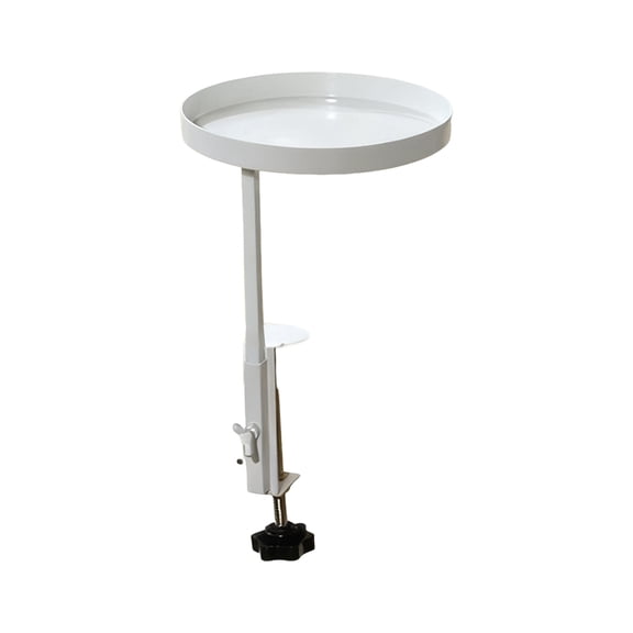 Window Sill Shelf, Clamp-On Adjustable Tray for & Bird Feeders, Indoor/Outdoor Space-Saving Storage Shelf for Windows, Railings & Ledges