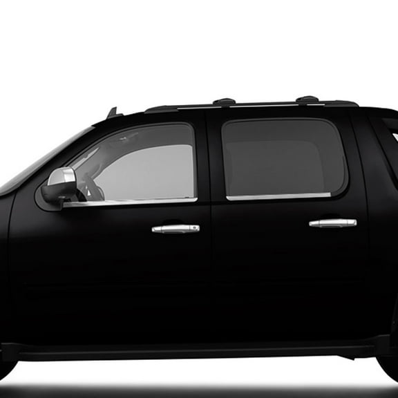 Window Sill Trim for 2007-2014 Chevy Suburban (Stainless Steel 4pc)